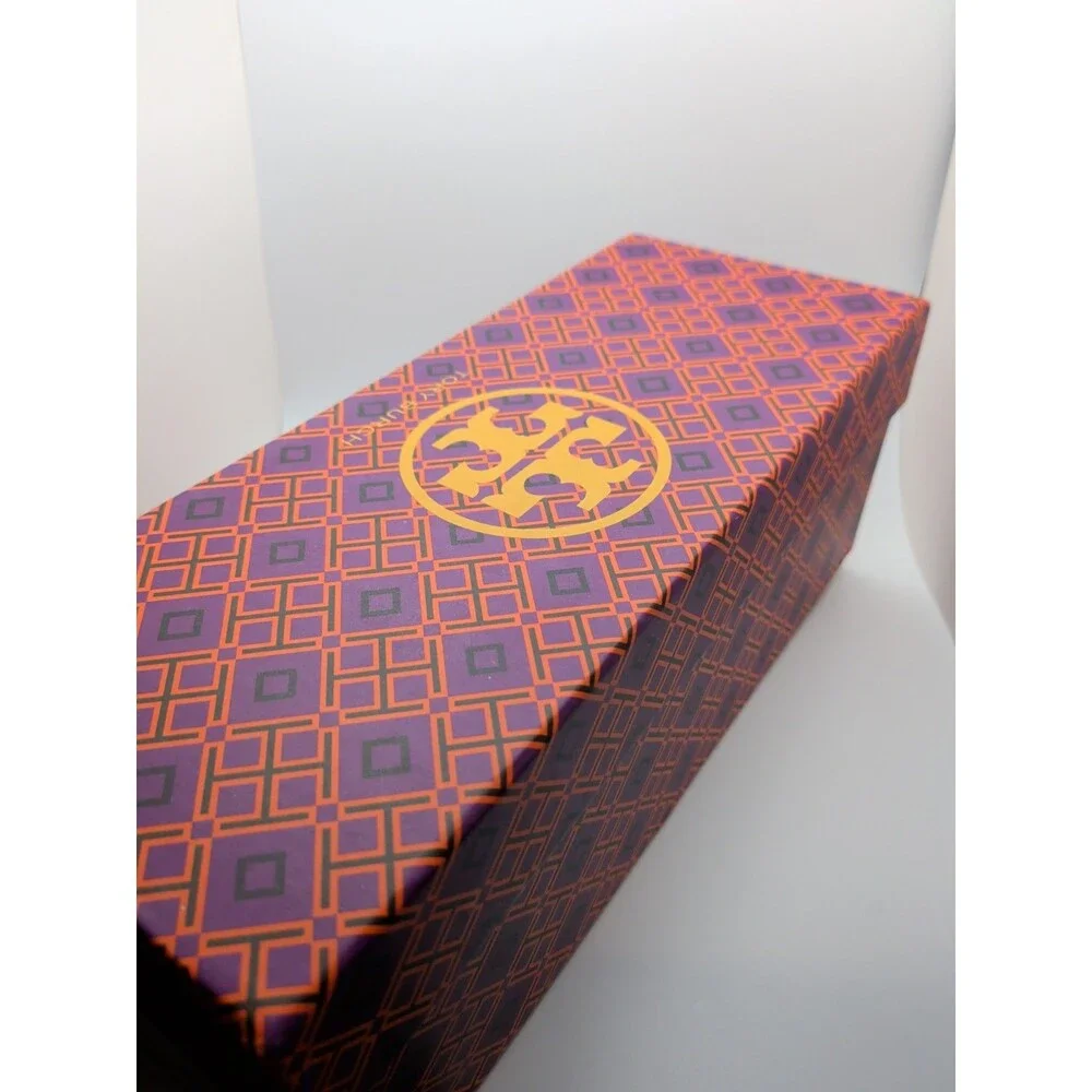 Tory Burch Miller Knotted Pave Sandals Ruby Red Size 11 (42EUR)